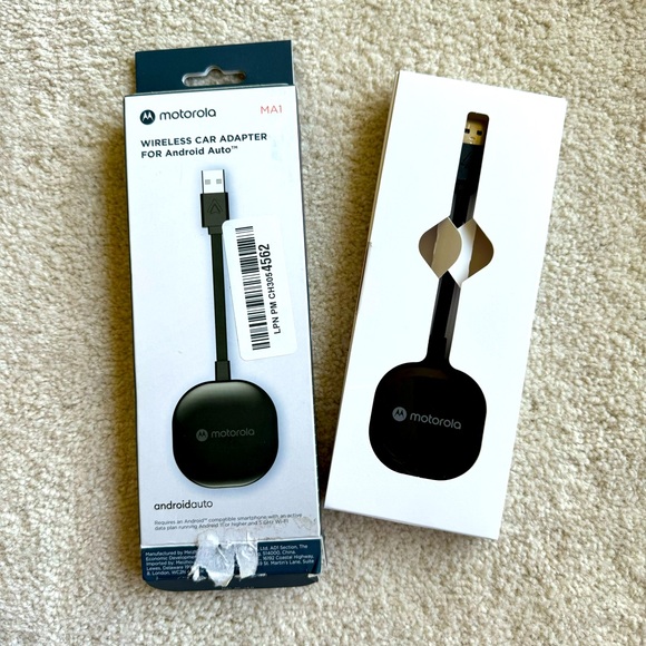Motorola MA1 Wireless Android Auto Car Adapter - Instant Connection Smartphone - Picture 1 of 6